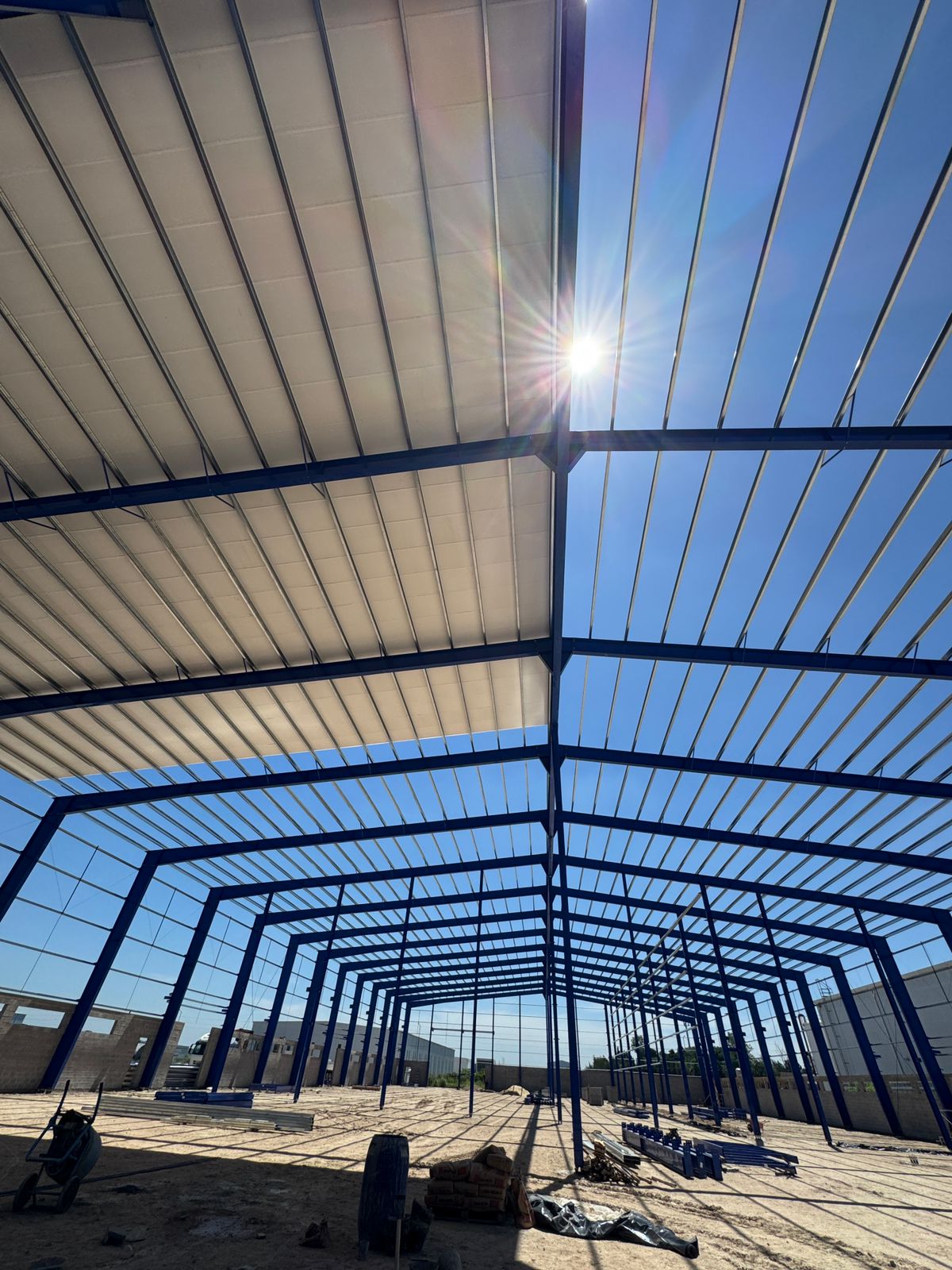 Cold storage IMP roof food facility