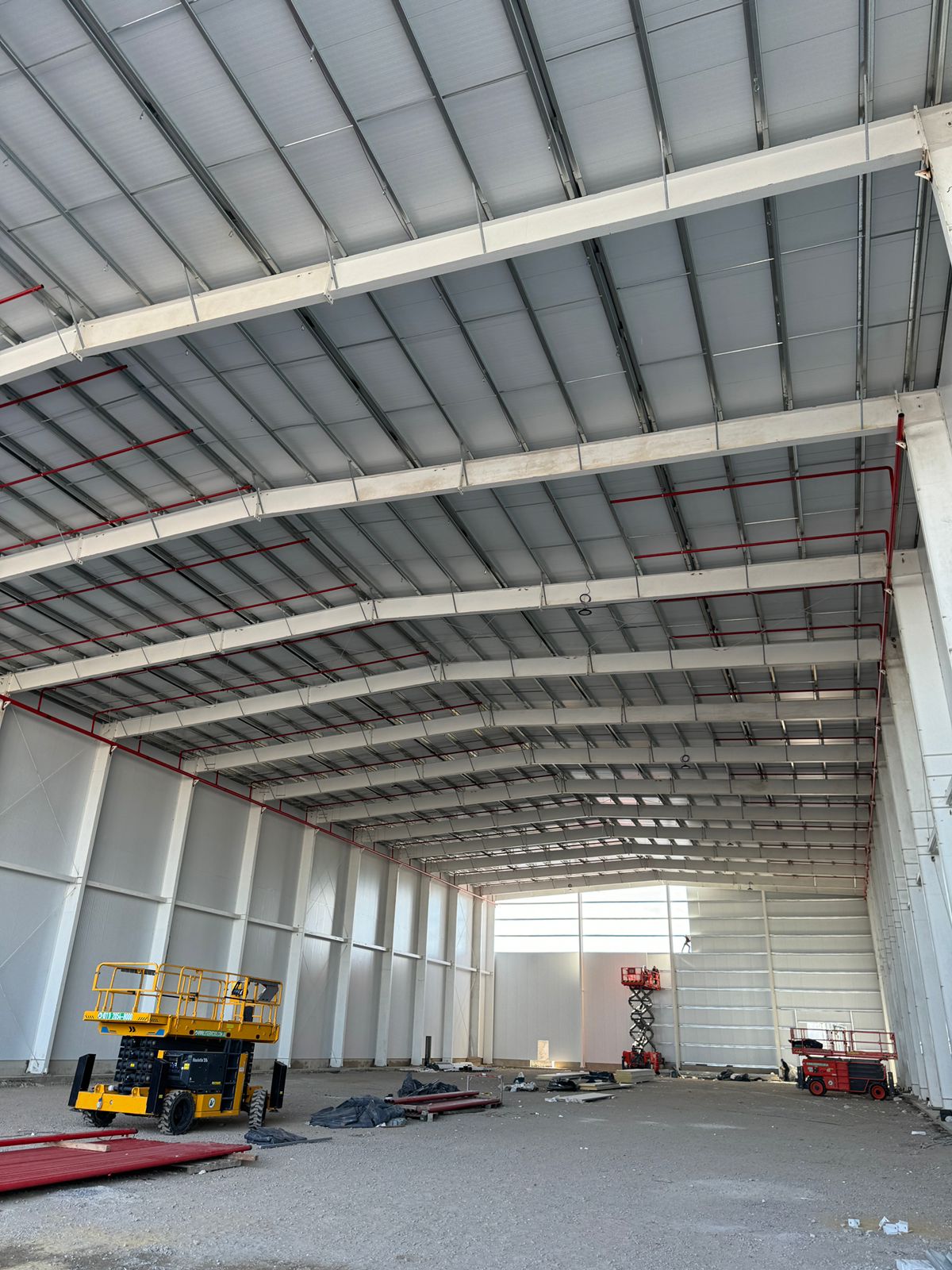 Pharmaceutical facility IMP roof